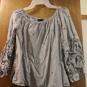 Sanctuary striped blouse